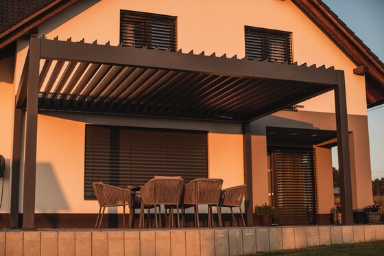 Bioklimatická pergola Vlčetín